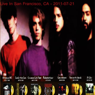 Soundgarden live at the bill graham civic auditorium, san francisco, ca 07.21.2011 dvd