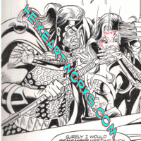 Mantra original art #14 page 18 Malibu comics 90's - Thumbnail 1