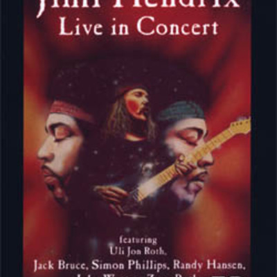 Various artists the spirit of jimi hendrix 1991 (uli jon roth,jack bruce,simon phillips,randy hansen,john wetton,zeno roth) dvd