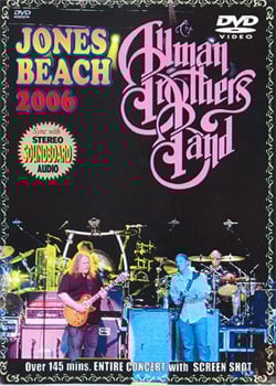 Allman Brother Live Jones Beach NY 6.27.06 DVD