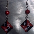French Hook Crest Earrings
