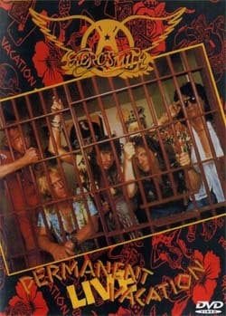 AEROSMITH PERMANENT LIVE VACATION IN HOUSTON 1988 DVD