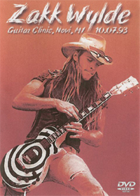 ZAKK WYLDE GUITAR CLINIC LIVE MICHIGAN 1993 DVD