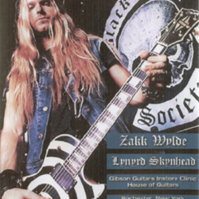 Zakk wylde rochester , n.y. '93 dvd