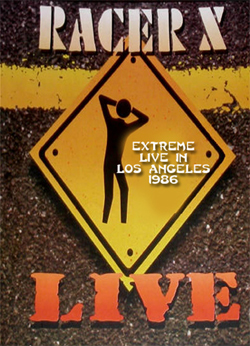 RACER X EXTREME LIVE In Los Angeles 1986 DVD