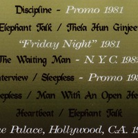 KING CRIMSON FADE TO BLACK DVD - Thumbnail 1