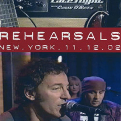 Bruce springsteen conan o'brien show rehersals new york 11.12.02 dvd