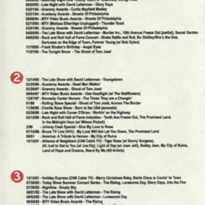 Bruce springsteen bruce tv 1978-2003 dvd