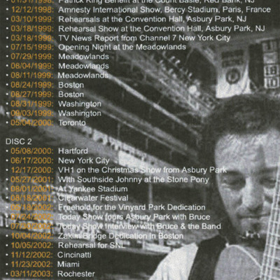 Bruce springsteen this is your life vol.4 1998-2003 dvd