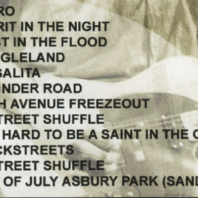 Bruce springsteen cafe eckstein '95 & hammersmith '75 dvd