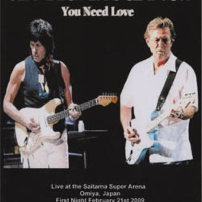 Eric clapton & jeff beck live saitama 2.21.2009 dvd