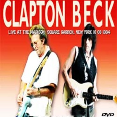 Eric clapton & jeff beck live at the madison square garden, new york 02.19.2010 dvd