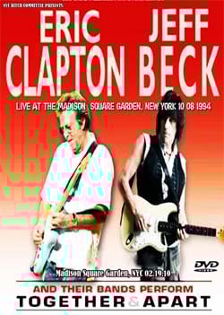 ERIC CLAPTON & JEFF BECK Live At The Madison Square Garden, New York 02.19.2010 DVD