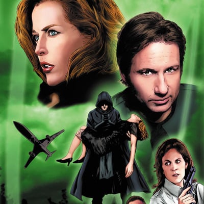 X-files season 10 #2 artist print
