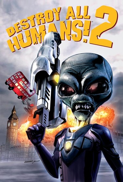 Destroy All Humans! 2 Artist Print