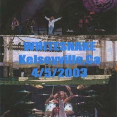Whitesnake kelseyville,ca 4.5.2003 dvd