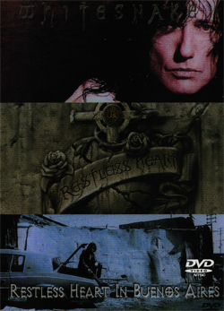 WHITESNAKE RESTLESS HEART IN BUENOS AIRES 13TH DEC 1997 DVD