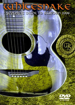 WHITESNAKE Acoustic Night In Sweden 2006 DVD