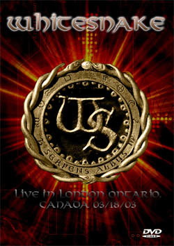 WHITESNAKE Live In London, Ontario, Canada 2003 DVD