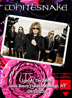 WHITESNAKE Live At The Nikon at Jones Beach Theater, Wantagh, NY 08.24.2011 DVD
