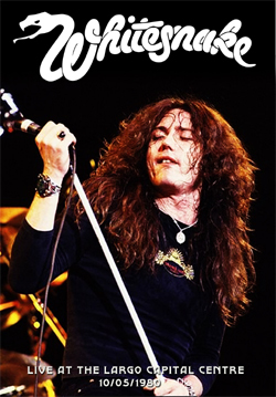 WHITESNAKE Live At The Largo Capital Centre 10.05.1980 DVD