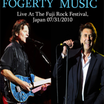 John fogerty & roxy music live at the fuji rock festival, japan 07.31.2010 dvd