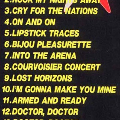 Michael schenker group super rock '84 in japan dvd