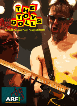 THE TOY DOLLS Live At Azkena Rock Festival 05.16.2009 DVD