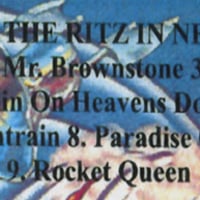 GUS N' ROSES Live At THE RITZ '88 DVD - Thumbnail 1
