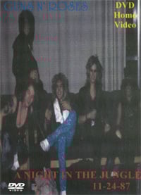 GUS N' ROSES A Night In The Jungle 11.24.'87 DVD