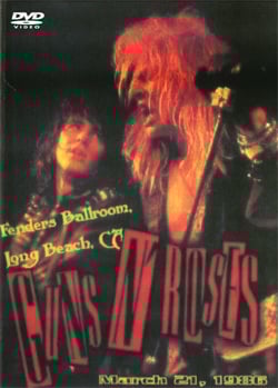 GUS N' ROSES FENDERS BALLROOM LONG BEACH,CF MARCH.21.1986 DVD