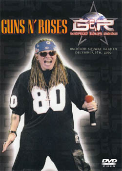 GUS N' ROSES MADISON SQUARE GARDEN DECEMBER 5TH 2002 DVD