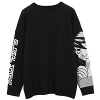 Harajuku Anime Girl Sweater - Thumbnail 1