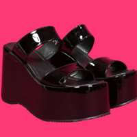 CYBER GIRL PLATFORM SANDALS - Thumbnail 2
