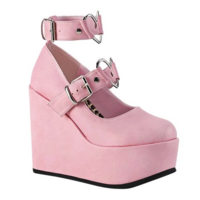 DOUBLE HEART MARY JANE PLATFORM  - Thumbnail 3