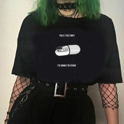 Free shipping-"i'm going to space" tee - Thumbnail 3