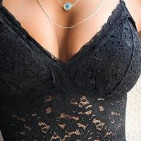 Sexy One Piece Lace Sling Underwear - Thumbnail 1