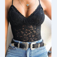 Sexy One Piece Lace Sling Underwear - Thumbnail 2