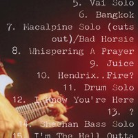 STEVE VAI THE PALACE 2004 DVD - Thumbnail 1