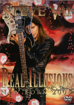 STEVE VAI REAL ILLUSIONS NEW YORK 2005 DVD