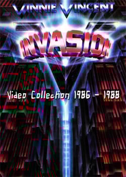 VINNIE VINCENT INVASION Video Collection 1986 - 1988 DVD
