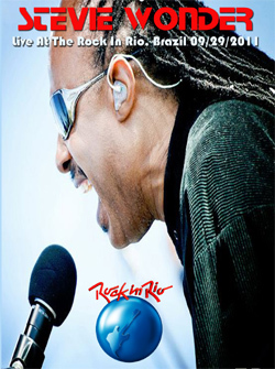 STEVIE WONDER Live At The Rock In Rio, Brazil 09.29.2011 DVD