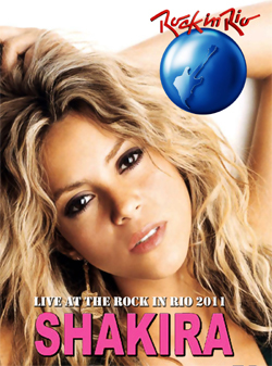 SHAKIRA Live At The Rock In Rio Brazil 2011 DVD