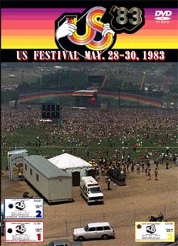 US FESTIVAL SAN BERNADINO,CALIFORNIA,USA MAY.28-30,1983 DVD