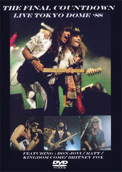THE FINAL COUNTDOWN LIVE TOKYO DOME '88 DVD