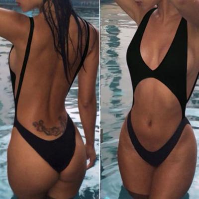 Fashion sexy one piece bikini swimsuit