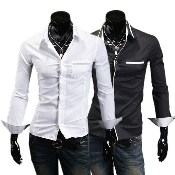 Basic Black and White Shirt