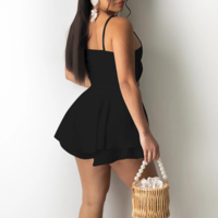 Solid Color Sweet Mini Princess Dress - Thumbnail 4