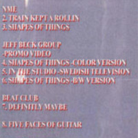 JEFF BECK The Early Rarities DVD - Thumbnail 1