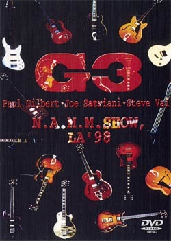 G3 (J.SATRIANI,S.VAI,P.GILBERT) N.A.M.M.SHOW,LA '98 DVD